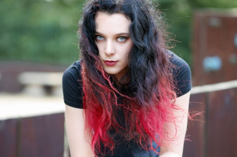 viso, donne, modello, ritratto, capelli lunghi, rosso viso, donne, modello, ritratto, capelli lunghi, rosso
