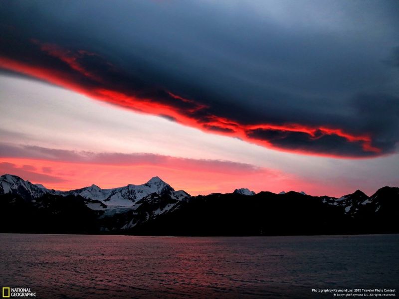 paesaggio, tramonto, acqua, natura, mare, lago