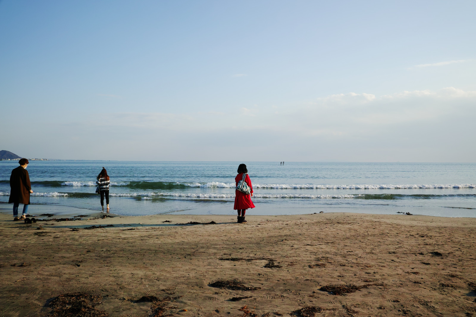 Quattro, Dp1quattro, sigma, Kamakura, pláž, Japonsko