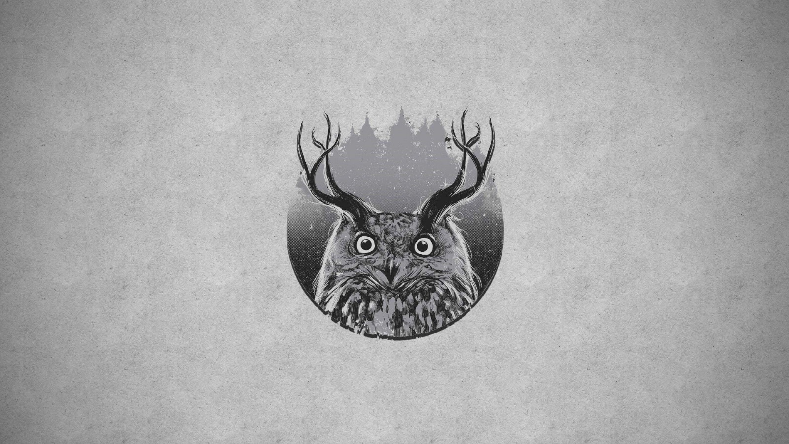 Baggrunde : tegning, Skov, illustration, ugle, hoved, skitse, 1920x1080 ...