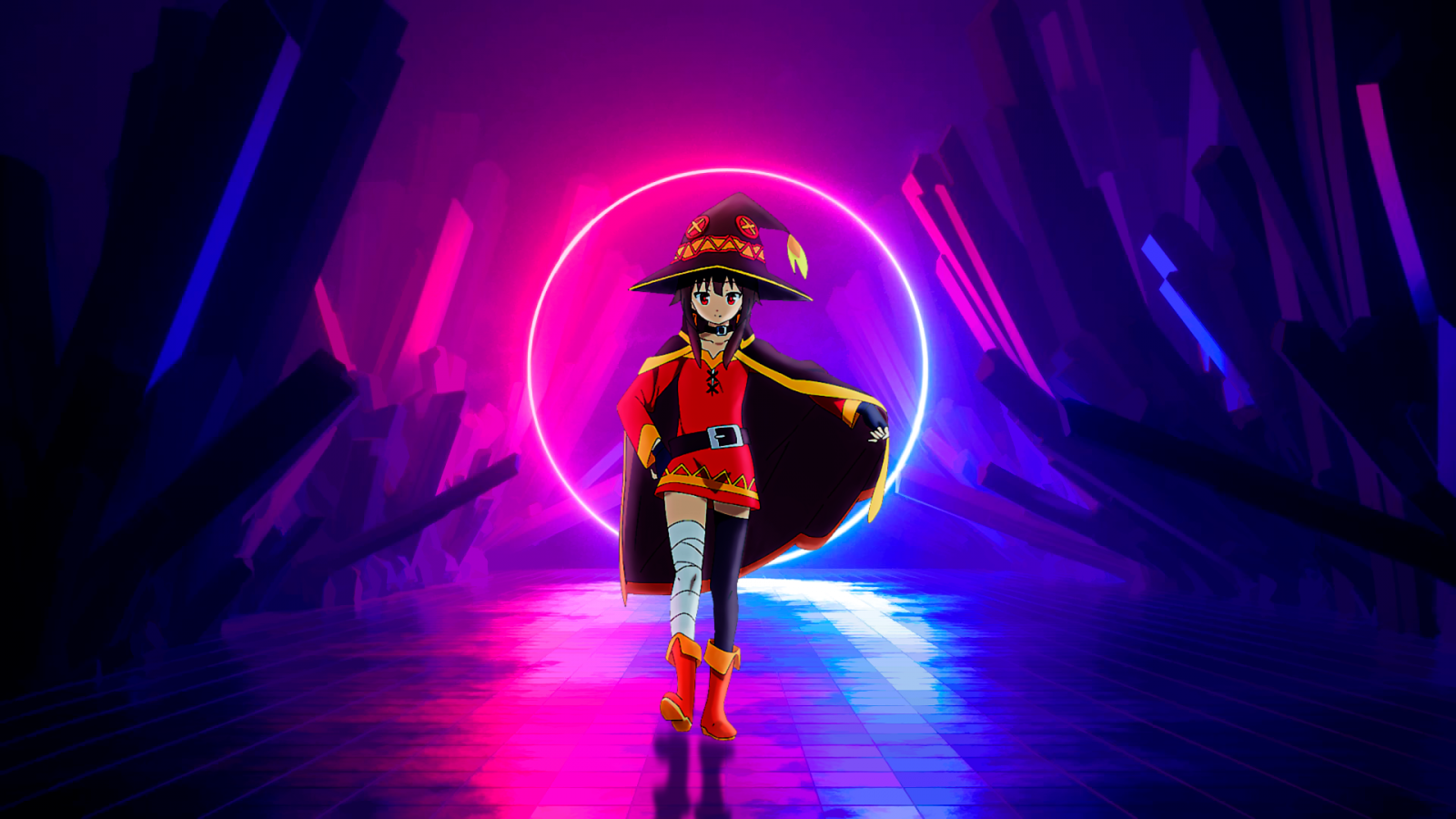 anime dívky, Megumin KonoSuba, Kono Subarashii Sekai ni Shukufuku wo