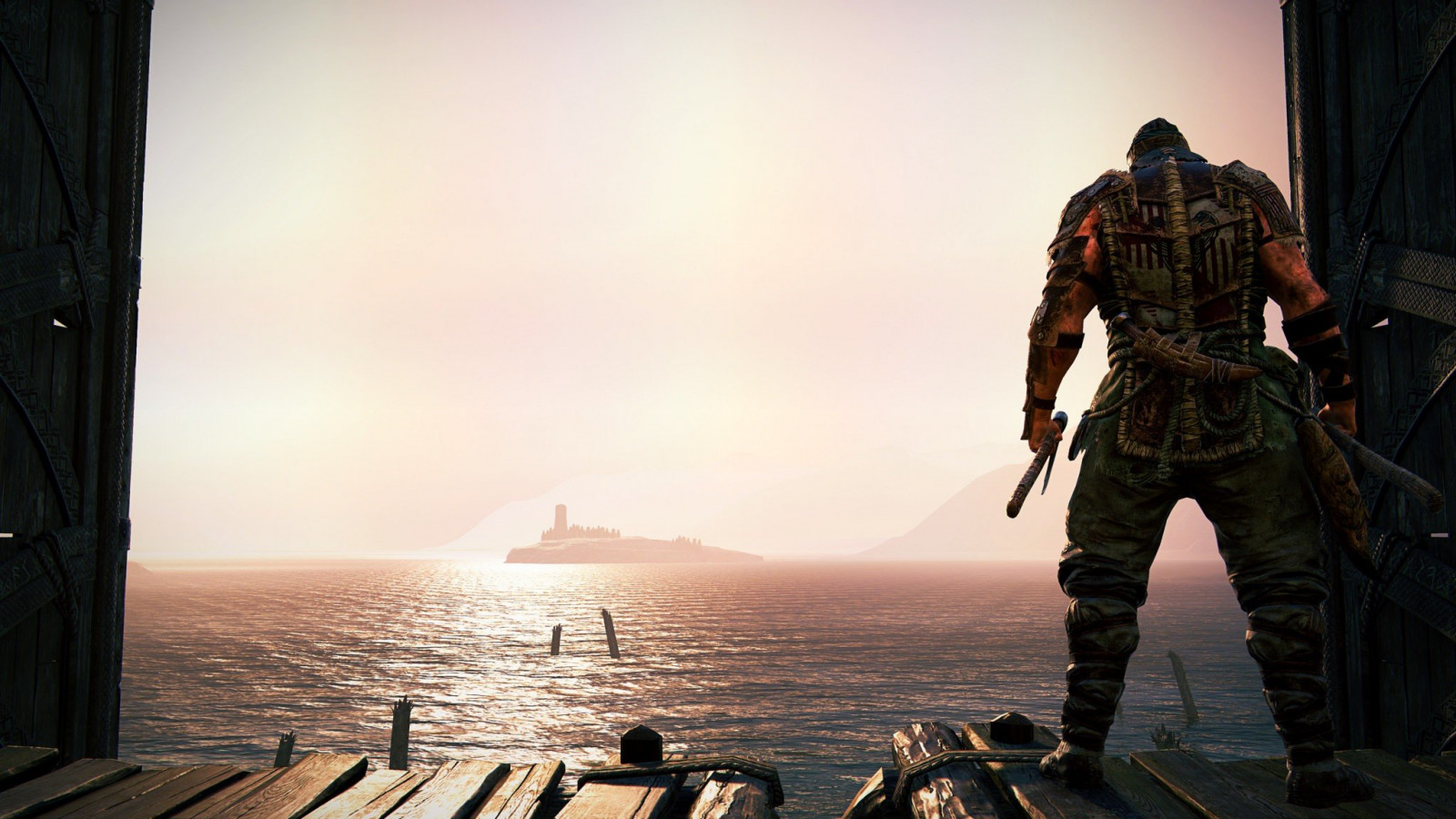 2048x1152 px, klinger, For Honor, landskab, skærmbillede, vikinger