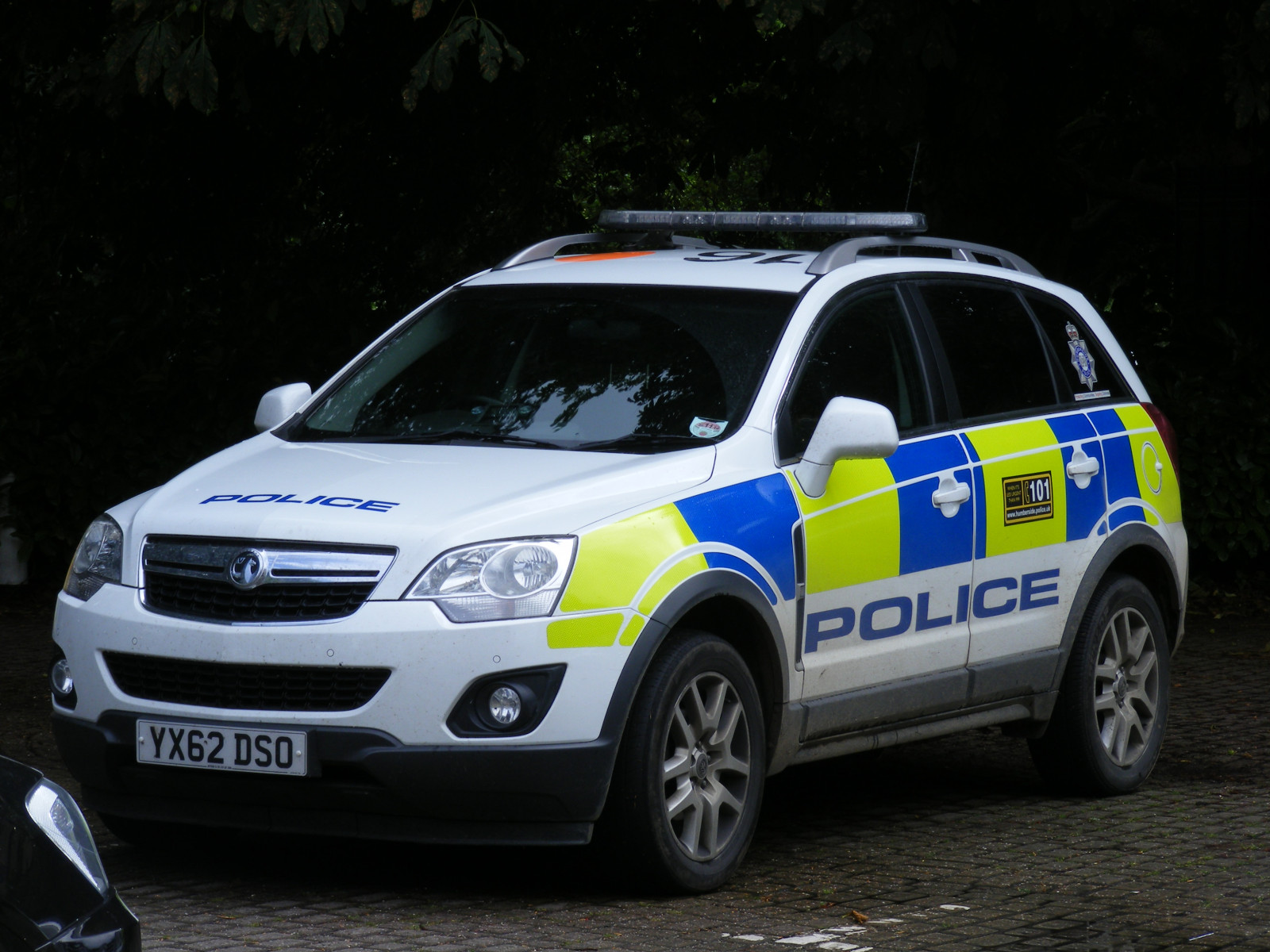 UK, Inghilterra, stazione, 4x4, Gran Bretagna, unito, grande, polizia, Regno, guidato, veicoli, 101, gb, veicolo, servizio, emergenza, 112, Servizi, Beverley, battenburg, Vauxhall, 999, DSO, Barra luminosa, Antara, Humberside, corpo di polizia, yx62