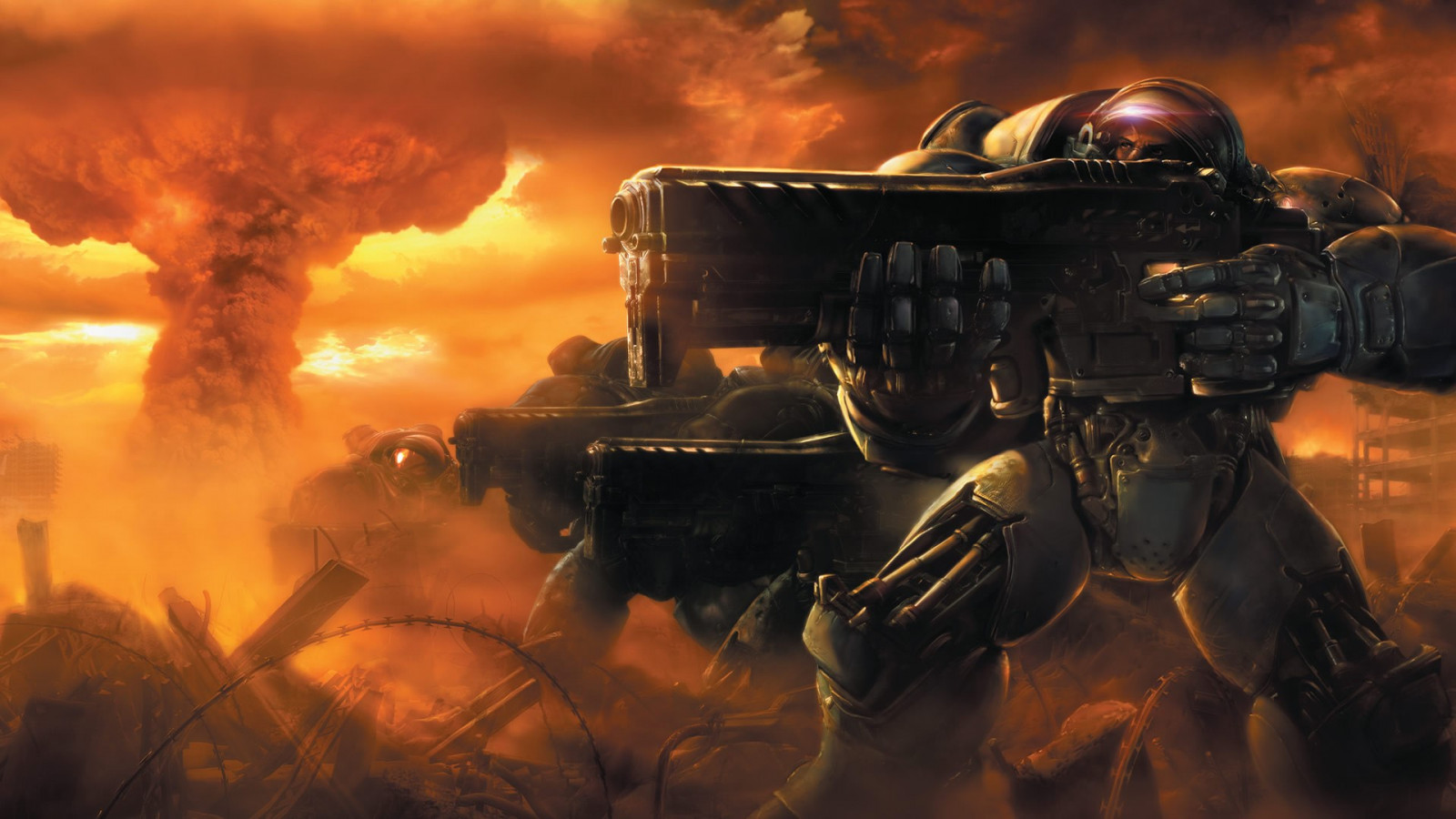 perang, StarCraft, screenshot, wallpaper komputer, permainan pc