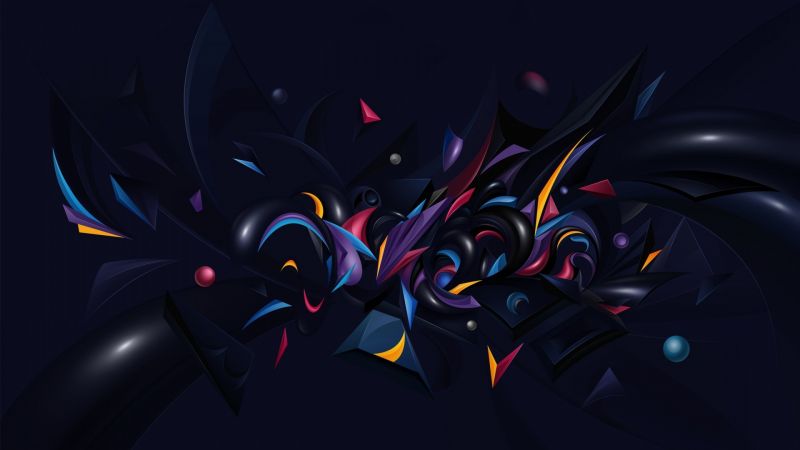 ilustrace, digitální umění, anime, abstraktní, barvitý, květ ilustrace, digitální umění, anime, abstraktní, barvitý, květ