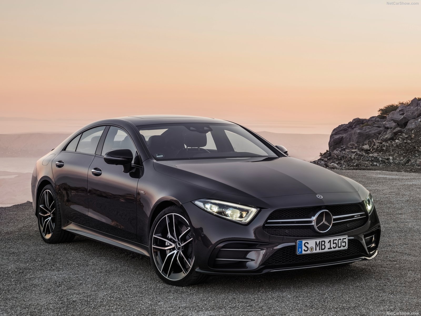 Mercedes Benz CLS53 AMG 2019, sort