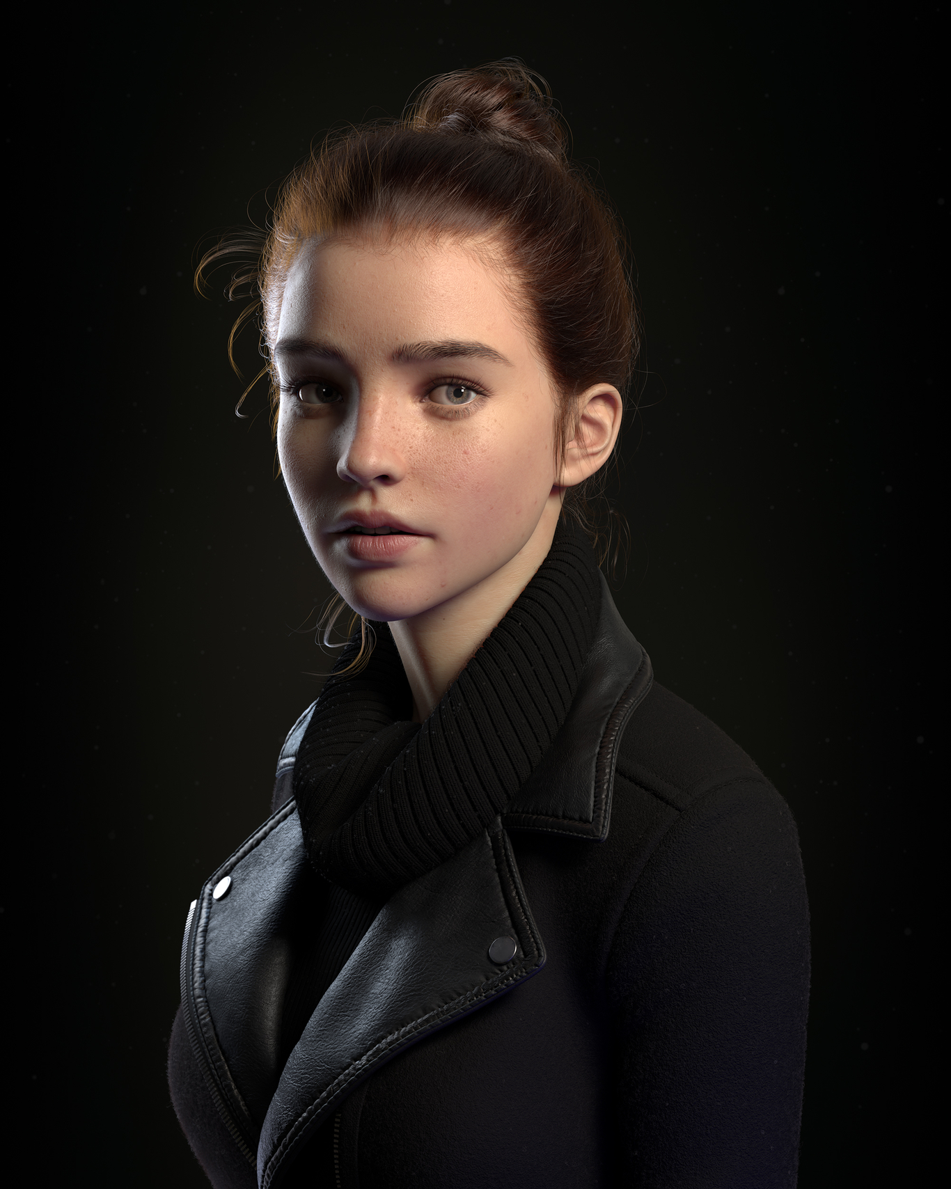 CGI, ศิลปะดิจิตอล, พื้นหลังสีดำ