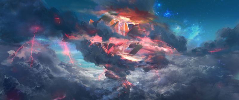 水, 世界, 青空, 水域, 雰囲気, オレンジ 水, 世界, 青空, 水域, 雰囲気, オレンジ