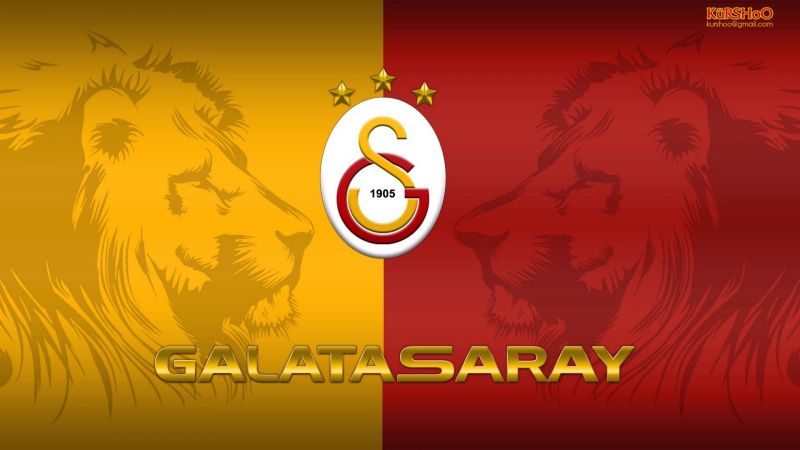 ilustrace, text, logo, Galatasaray S K, plakát, značka ilustrace, text, logo, Galatasaray S K, plakát, značka