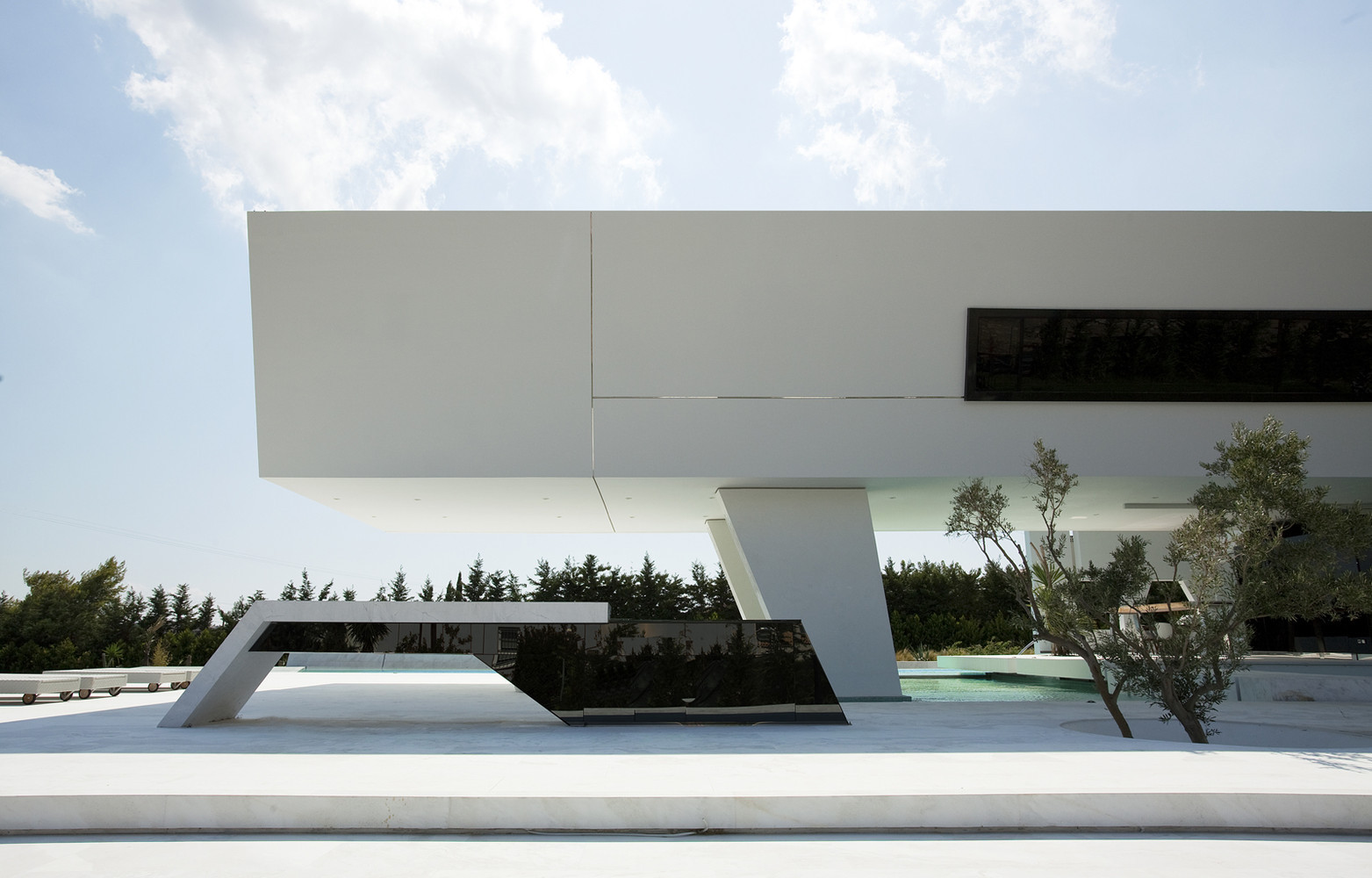 maison, architecture, moderne