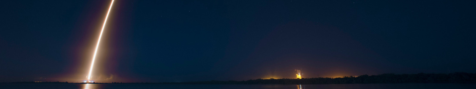 notte, spazio, fulmine, atmosfera, SpaceX, razzo, satellitare, Nord America, Lanciare, Elon Musk, analisi