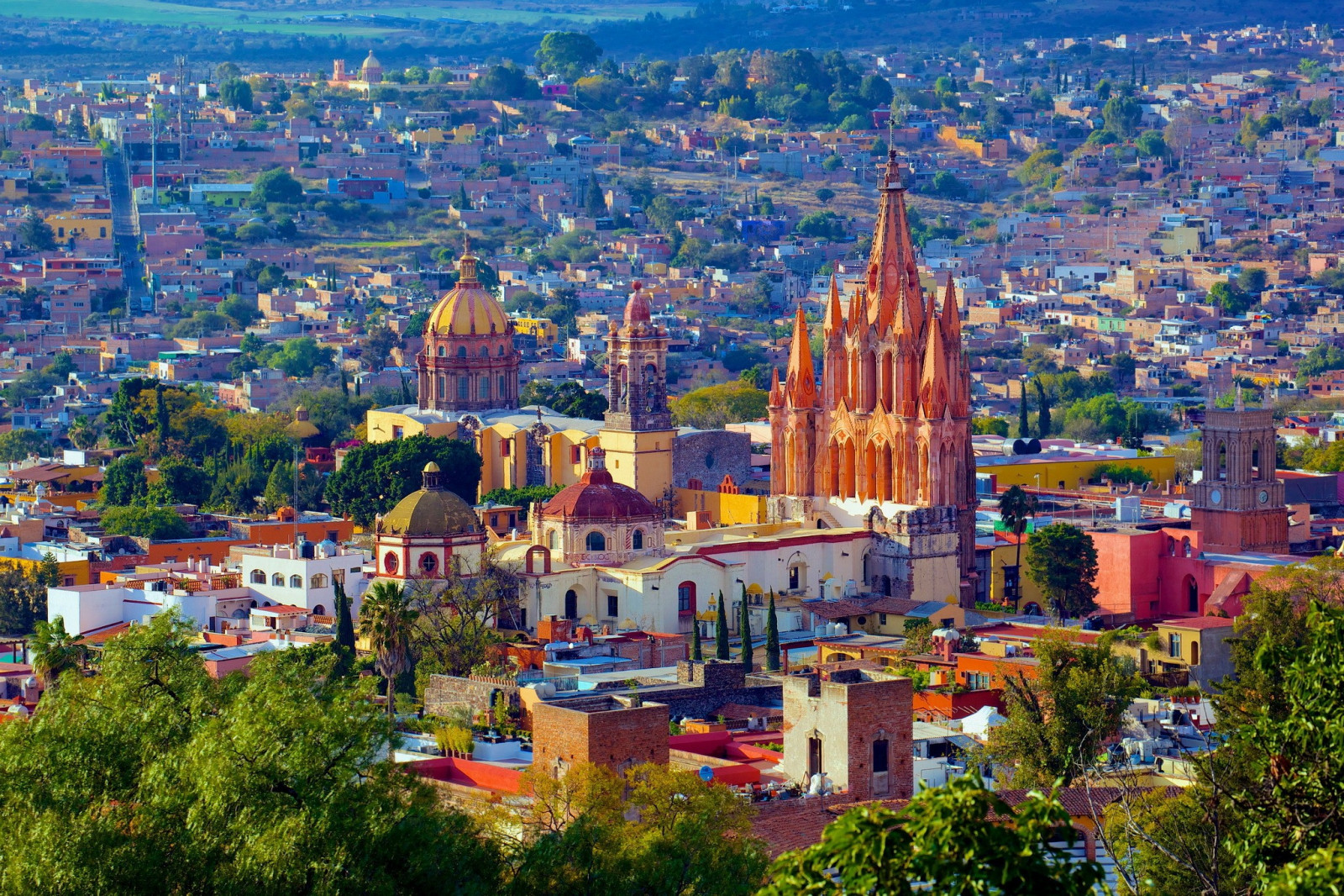 Hintergrundbilder : Stadt, Stadtbild, Skyline, Mexiko, Panorama