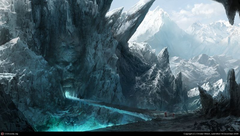fantasy umění, led, Terén, Snímek obrazovky, landform, počítač tapeta fantasy umění, led, Terén, Snímek obrazovky, landform, počítač tapeta
