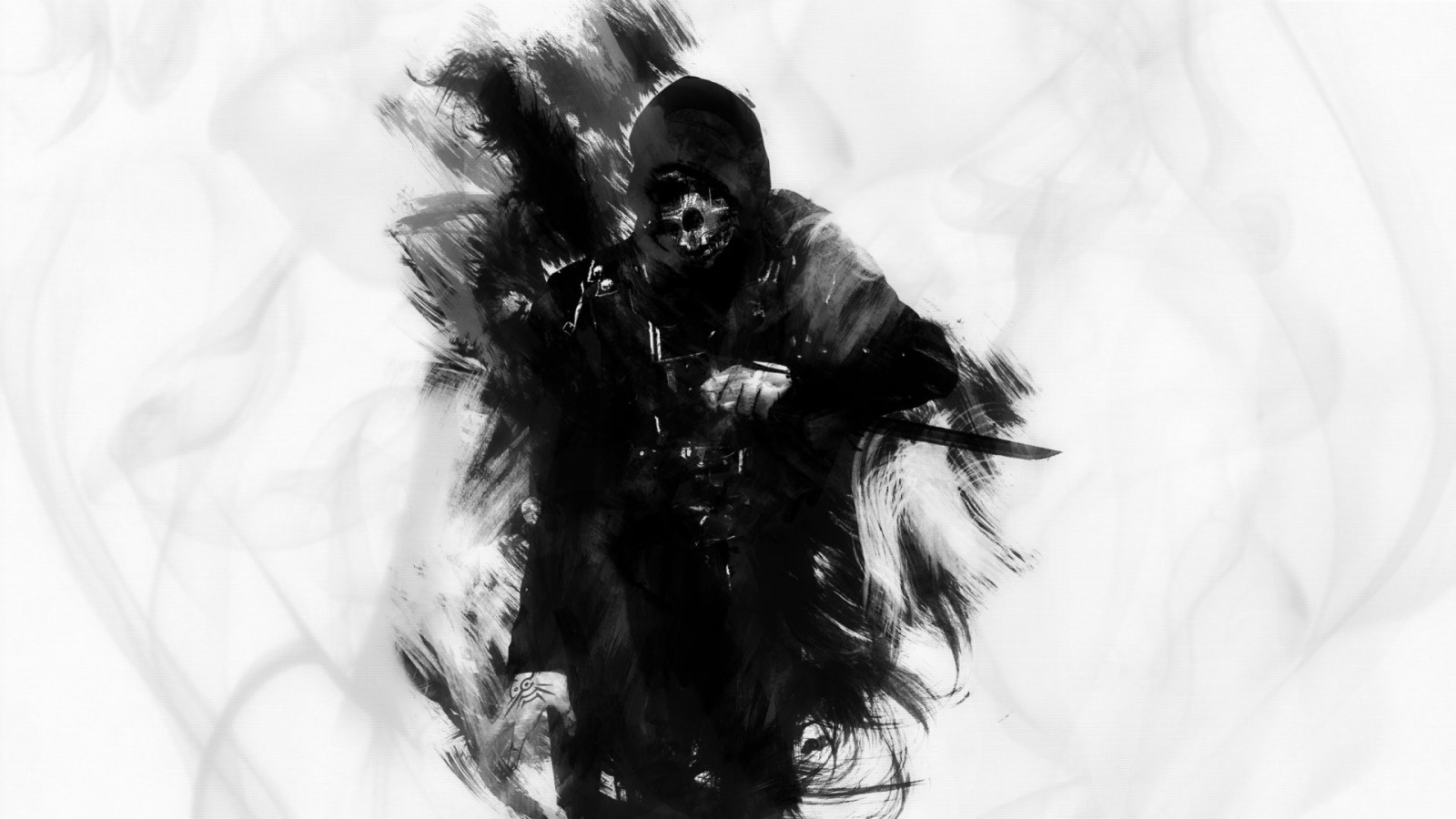 výkres, bílý, Černá, videohry, černobílý, model, zima, fotografování, šaty, móda, vlasy, srst, zneuctěn, hlava, krása, fotografie, účes, 1920x1080 px, Černý a bílý, monochromatické fotografování, focení, zblízka