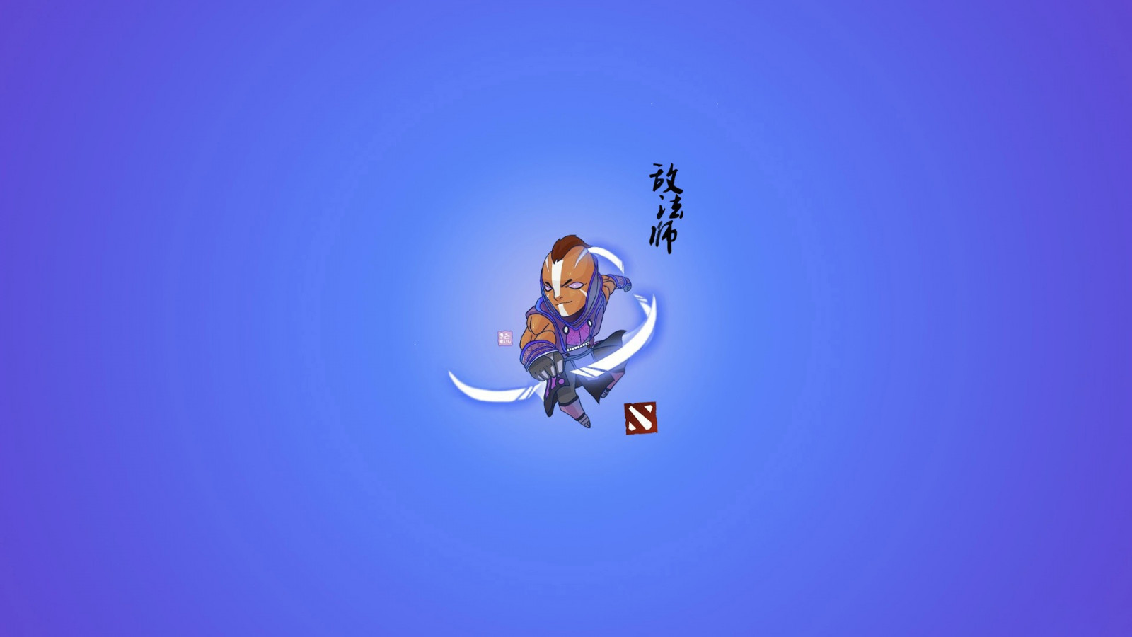 sport, blå, Dota 2, Dota, Damp-software, Defense of the Ancients, AntiMage, faldskærm, skærmbillede, computer tapet, atmosfære af jord, ekstrem sport, freestyle motocross, faldskærmsudspring, windsports, air sport