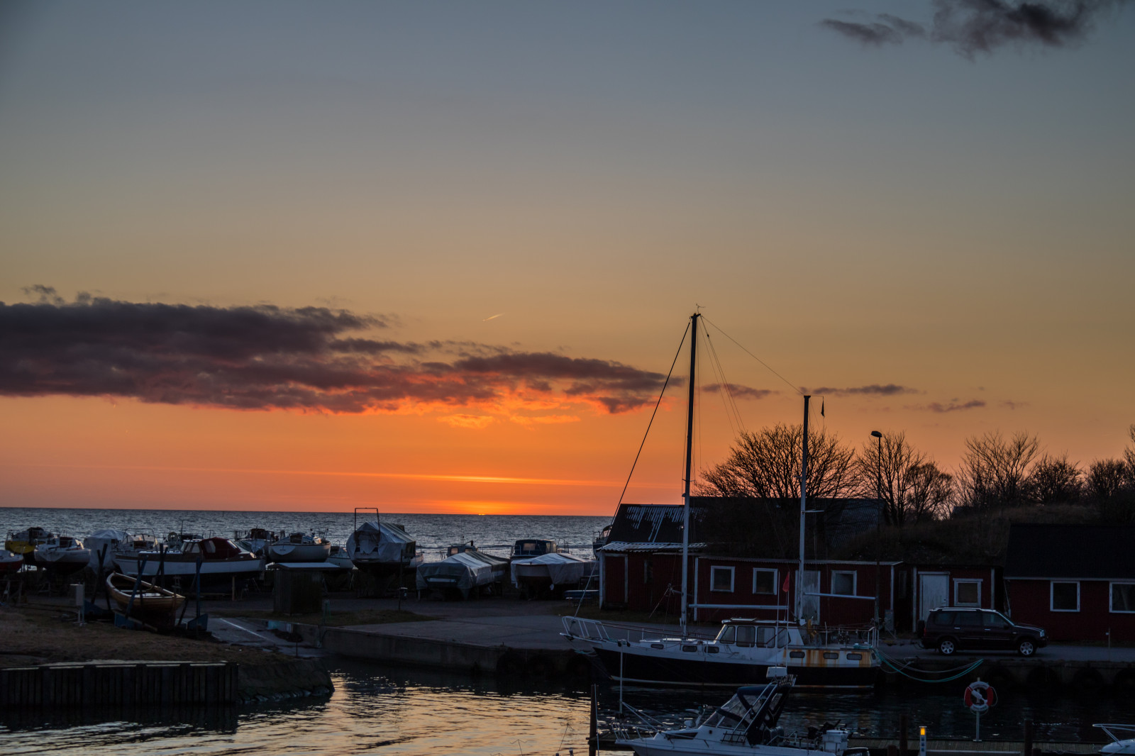 luce del sole, tramonto, mare, baia, acqua, puntellare, riflessione, cielo, nuvole, spiaggia, Alba, sera, mattina, costa, Sole, orizzonte, crepuscolo, Marina, nube, alba, oceano, onda, himmel, solnedg ng, vatten, HAV, moln, Hamn, Smygehuk, ultimi bagliori