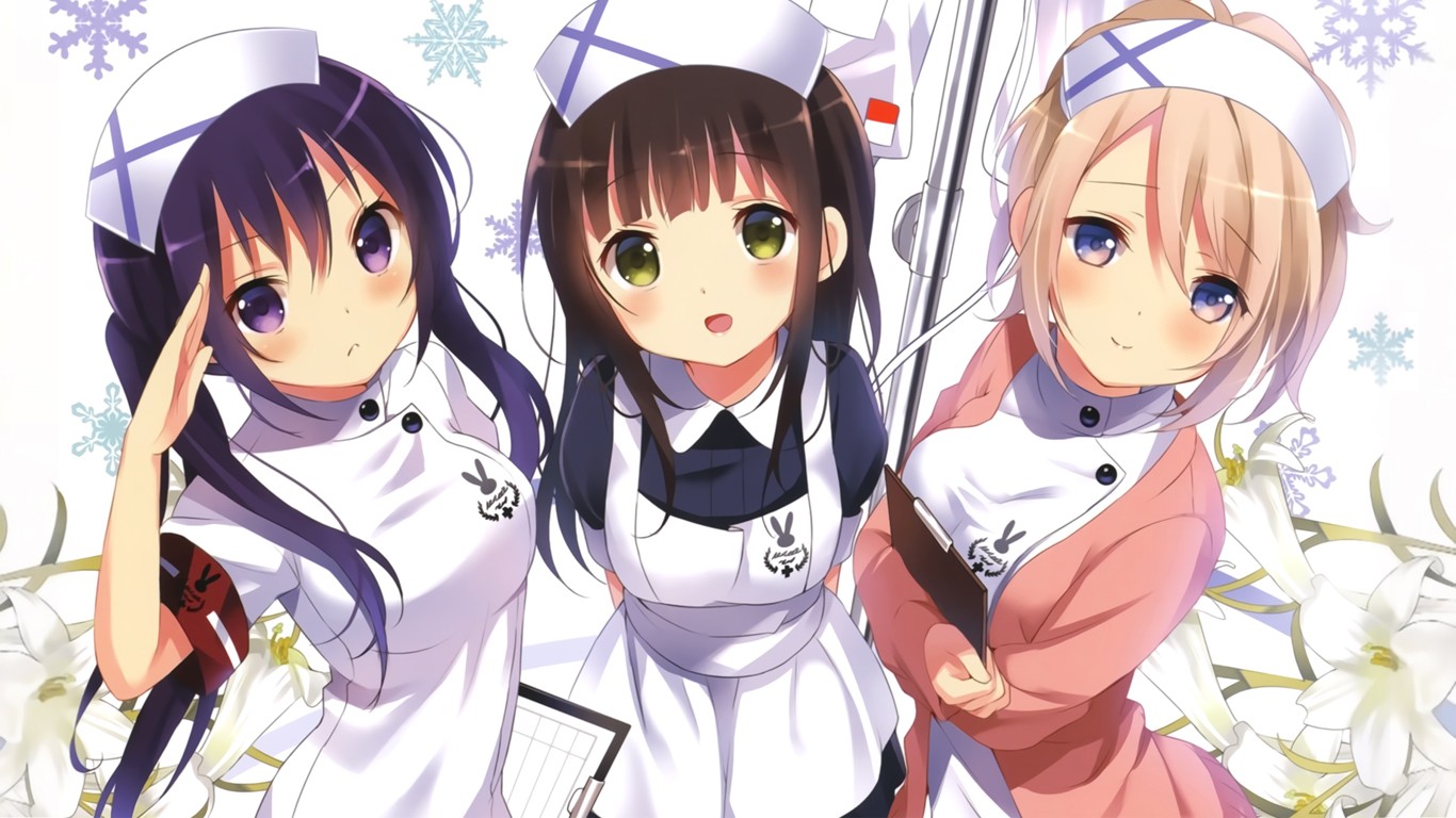 illustrazione, anime, opera d'arte, manga, cartone animato, Gochuumon wa Usagi Desu ka, mangaka