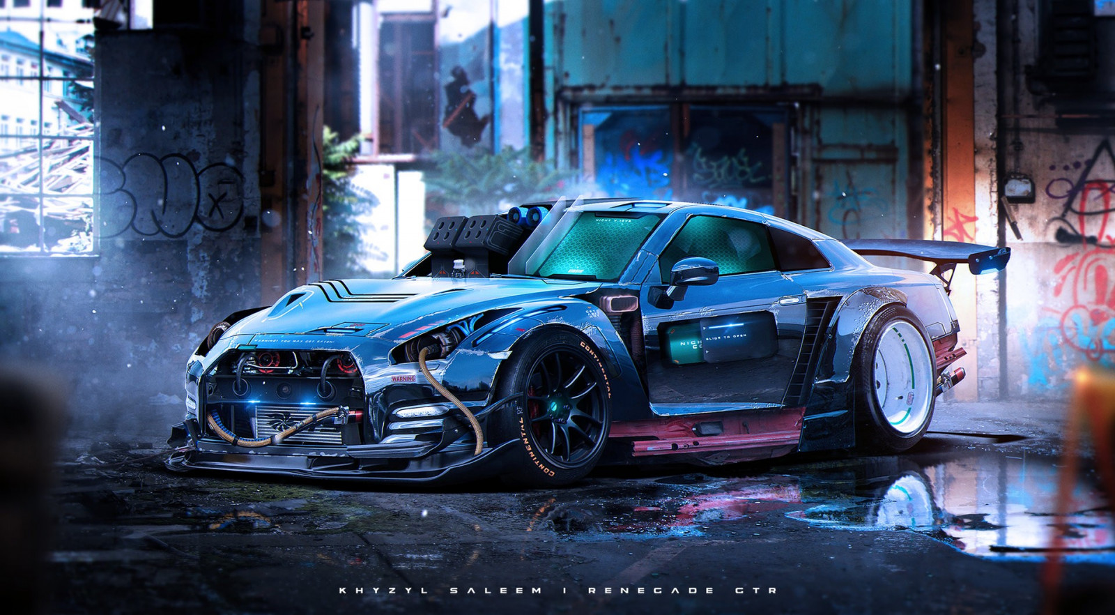 1920x1059 px, 車, Khyzyl Saleem, 日産GT R