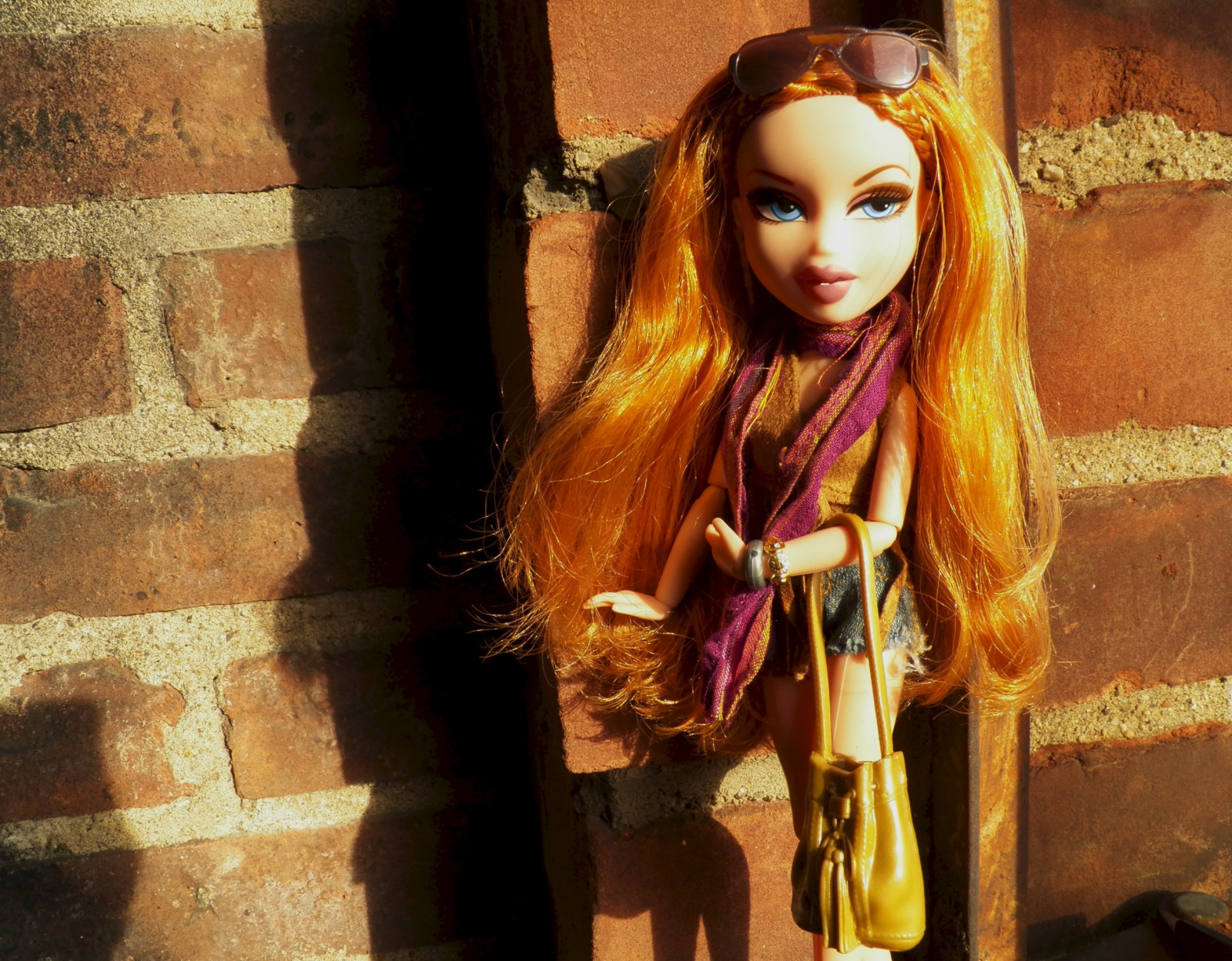 ryšavý, šaty, móda, Hračka, panenka, oblečení, TO, barva, dosti, dívka, krása, oko, dáma, podpěra, obraz, indie, Boho, alexandra, bratz, Coachella, meygan