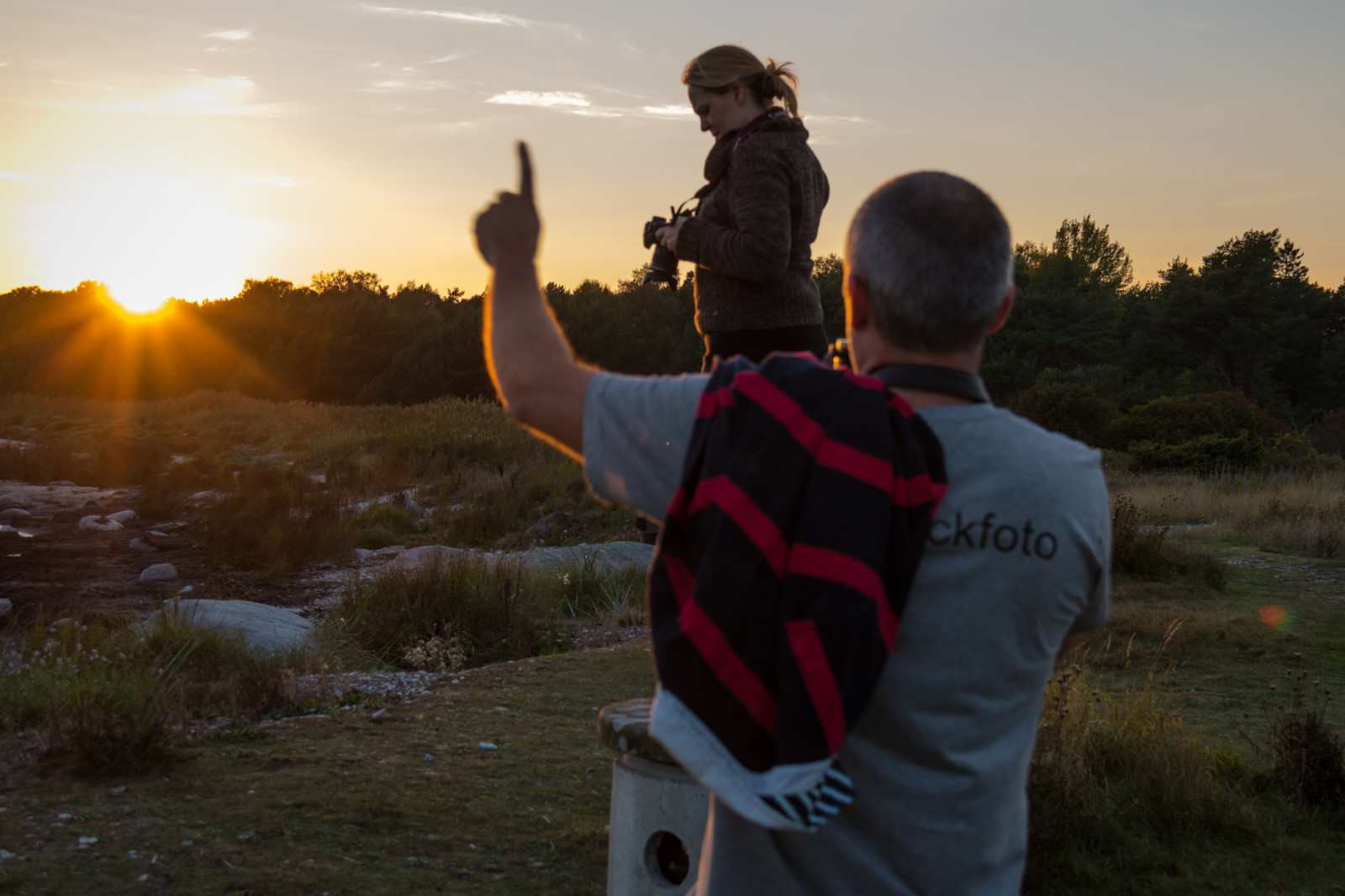 západ slunce, fotograf, solnedg ng, Gotland, holmh Llar, attackfoto, attackfoto8, patrik, Annika, dobrodružství, obraz