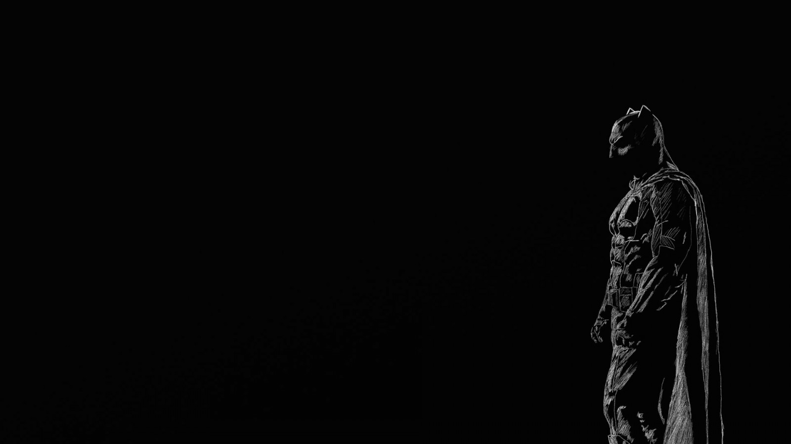 Černá, černobílý, fotografování, silueta, Bat-man, hrdina, DC Comics, tma, počítač tapeta, Černý a bílý, monochromatické fotografování