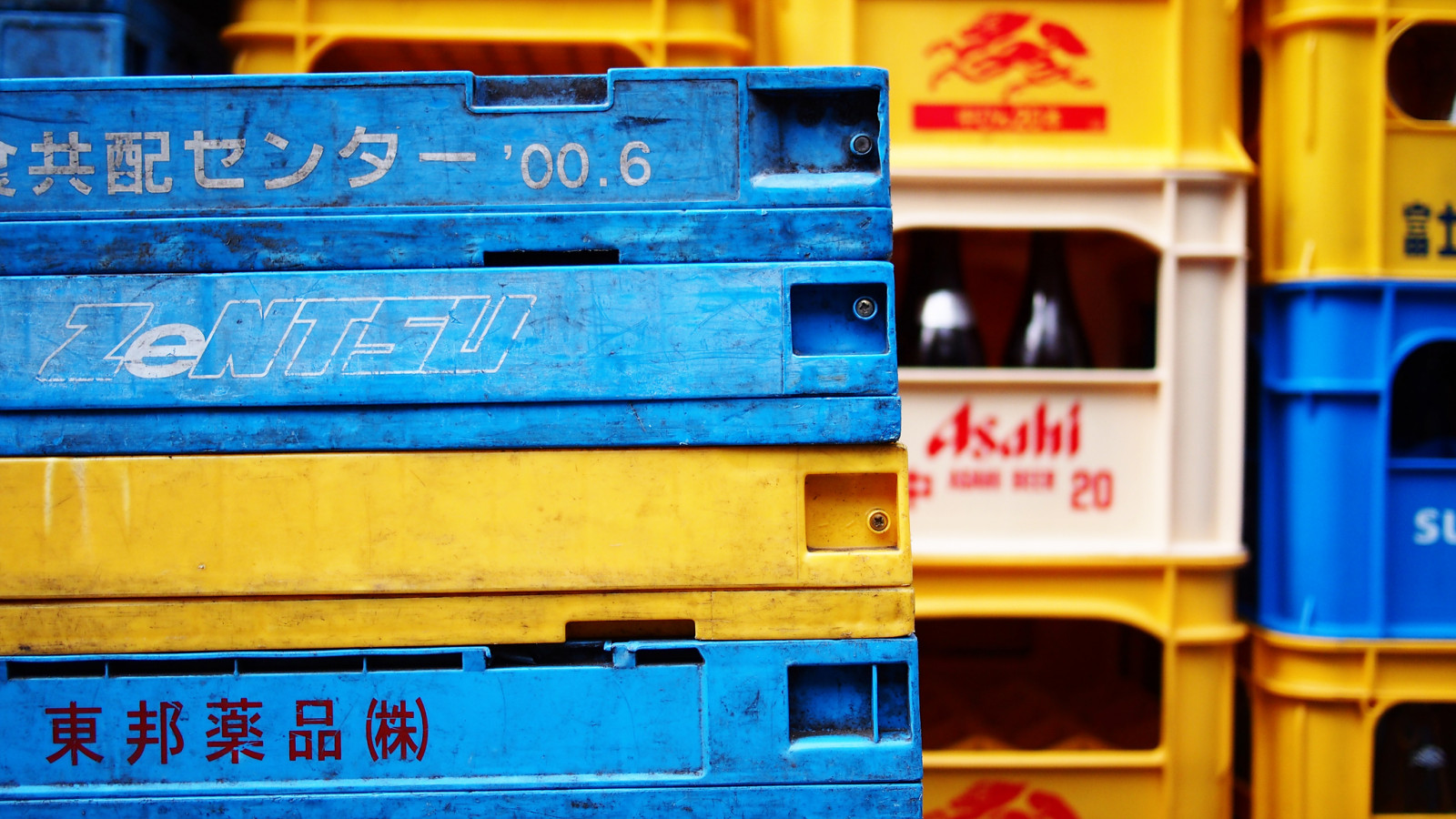 modrý, žlutý, vozidlo, produkt