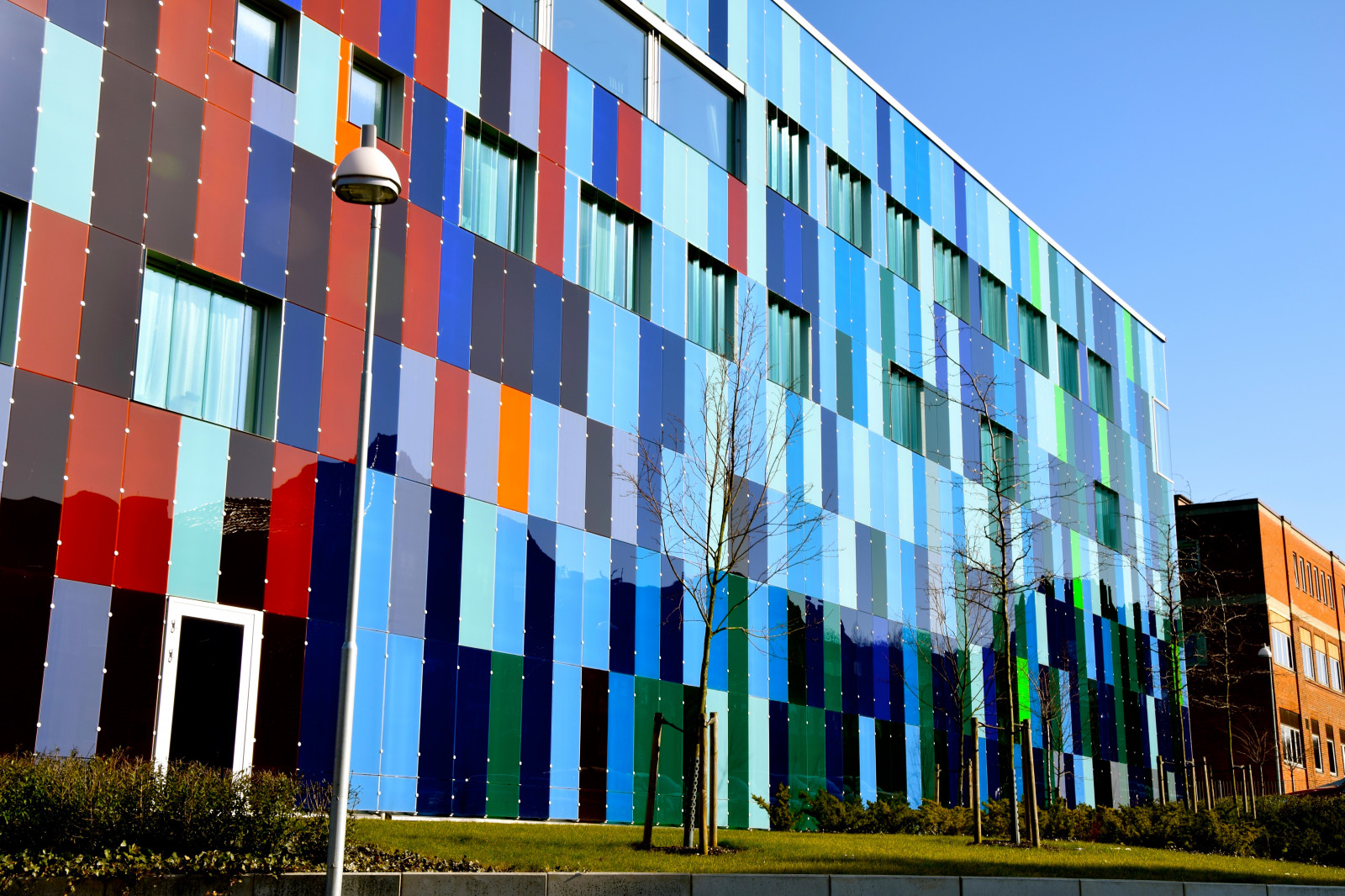 město, architektura, budova, mrakodrap, Švédsko, NEMOCNICE, metropole, centrum, Lund, buidlings, sus, ska neuniversityhospital, stra lbehandling, fasáda, hlavní sídlo, urban area, Metropolitní oblast, sousedství, obytný prostor, panelový dům