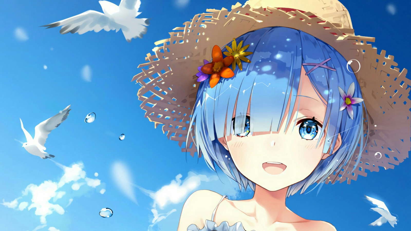 Papel de parede Anime, Meninas anime, Re Zero Kara
