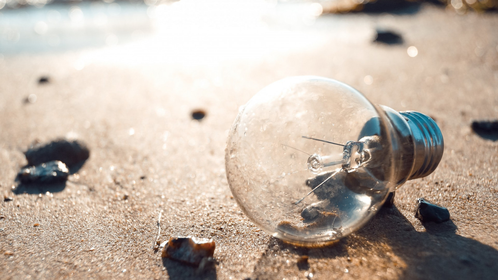 voda, Skála, písek, odraz, fotografování, pláž, makro, modrý, barva, materiál, fotografie, zblízka, makro fotografie