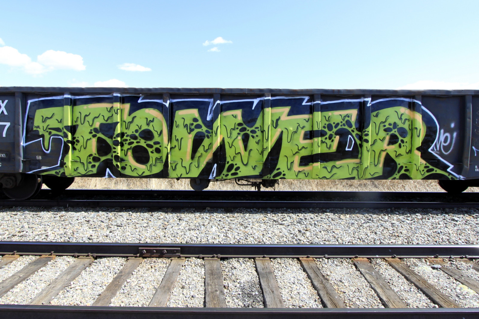Wallpaper tower, ART, train, graffiti, fan, artwork, paint, steel