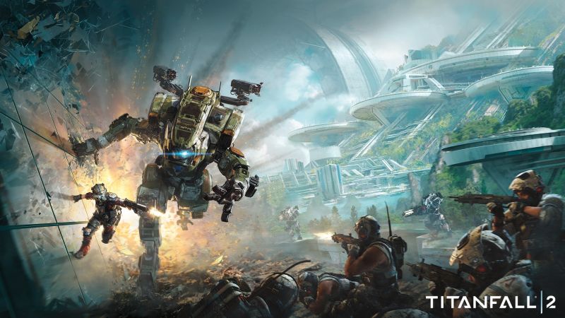 Titanfall, screenshot, mecha, computer wallpaper, pc game, Titanfall 2 Titanfall, screenshot, mecha, computer wallpaper, pc game, Titanfall 2