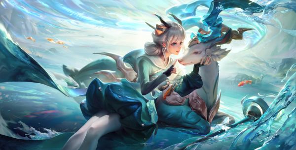 Honor of Kings,Game CG,video game girls,deer,yao,video games