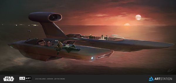 Lap Pun Cheung,画画,Star Wars Humor
