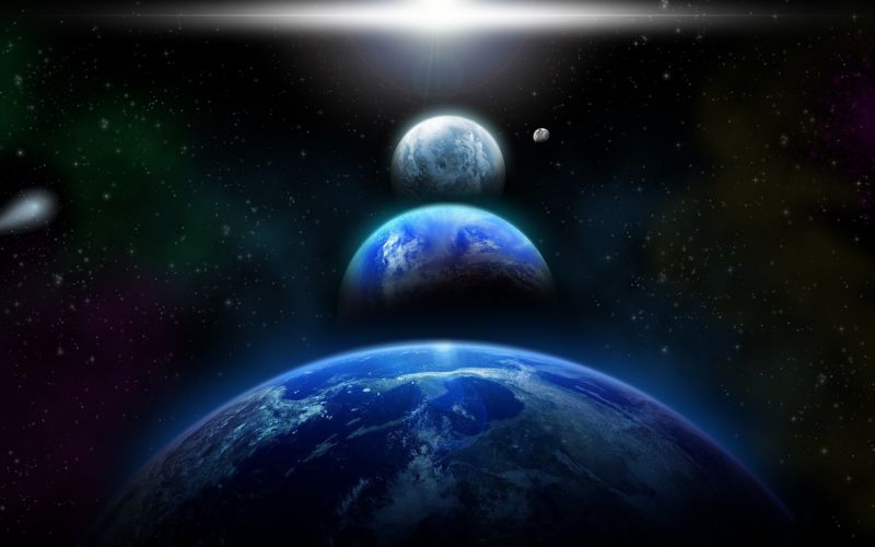 дигитално изкуство, пространство, планета, небе, произведения на изкуството, сфера дигитално изкуство, пространство, планета, небе, произведения на изкуството, сфера