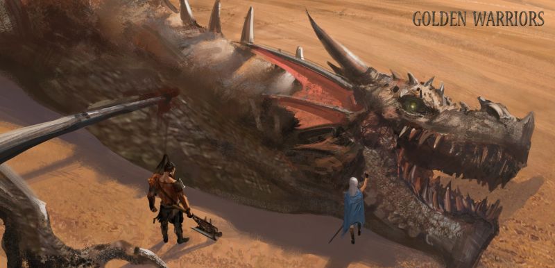 fantasy umění, drak, bojovník, mytologie, Snímek obrazovky, Terén fantasy umění, drak, bojovník, mytologie, Snímek obrazovky, Terén