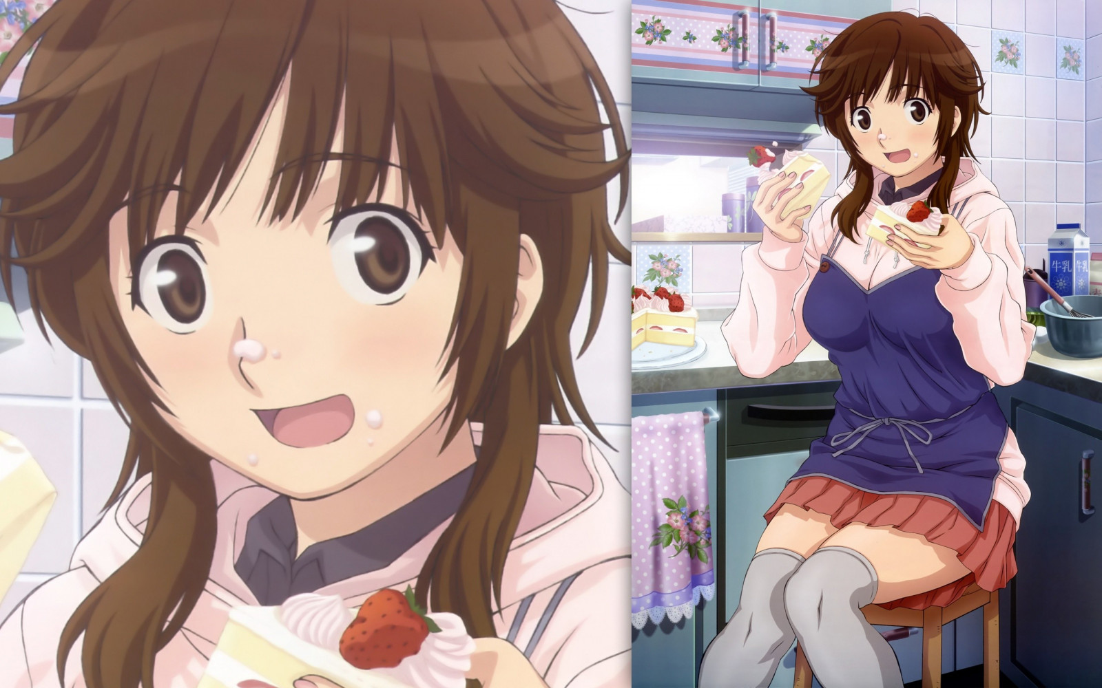 Cor do cabelo humano, Anime, cabelo preto, cabelo castanho, Mangaka, menina, cabelo longo, cg artwork, obra de arte, Corte de hime
