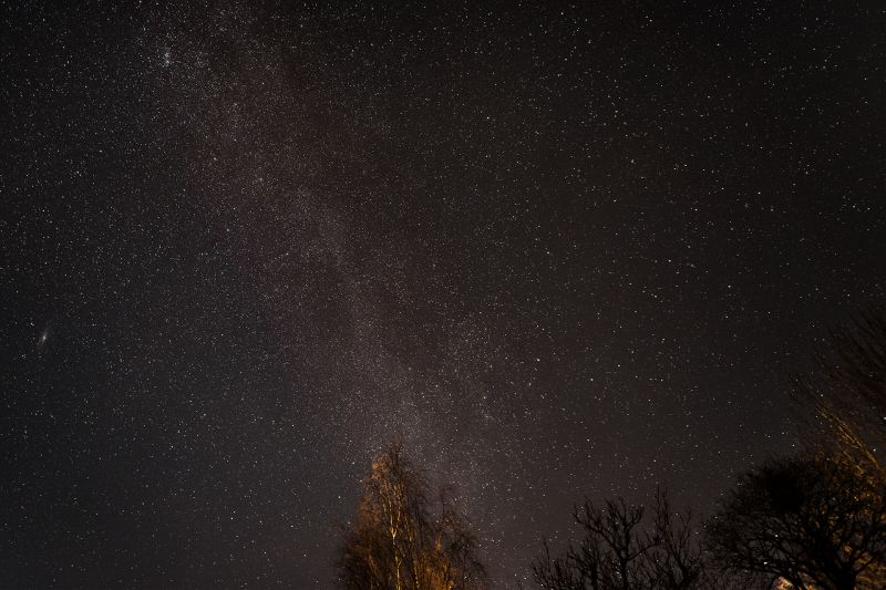 hemel,Zweden,himmel,Sverige,Melkweg,vintergatan