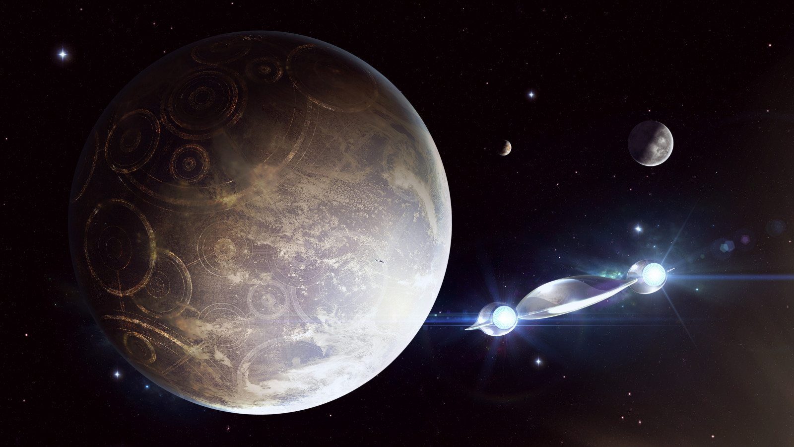 ファンタジーアート, 惑星, スペース, アートワーク, 地球, 宇宙船, サークル, 雰囲気, 宇宙, 天文学, 地球の雰囲気, 宇宙空間, 天体