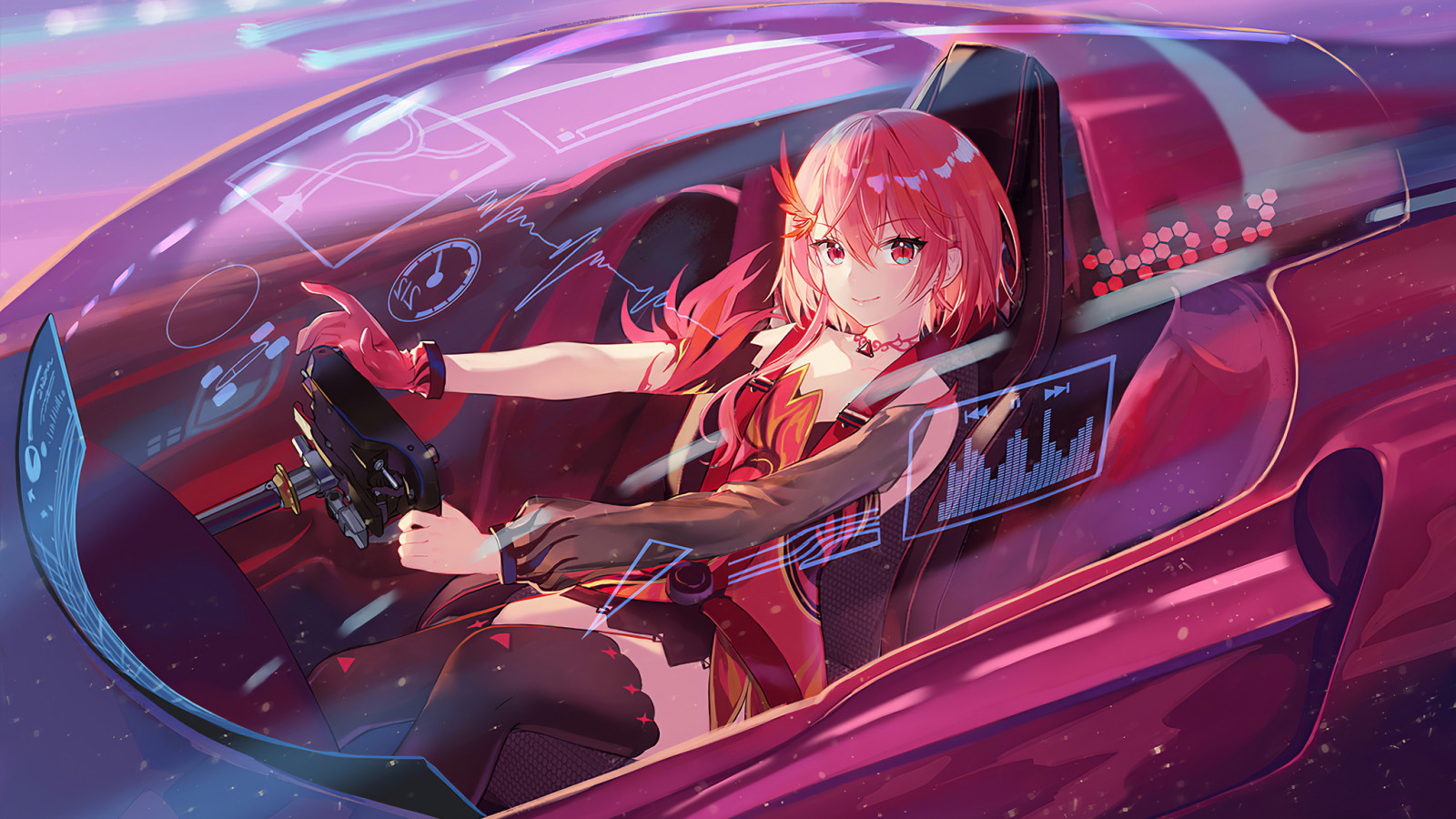 レース, アニメ