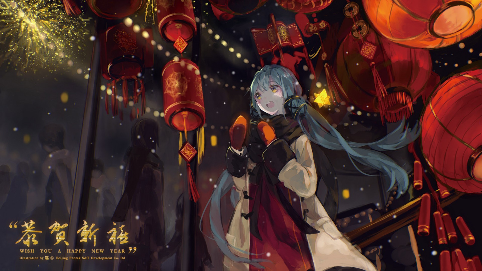 อะนิเมะ, สาวอะนิเมะ, ผมสีฟ้า, Vocaloid, Hatsune Miku, ภาพหน้าจอ, วอลล์เปเปอร์คอมพิวเตอร์
