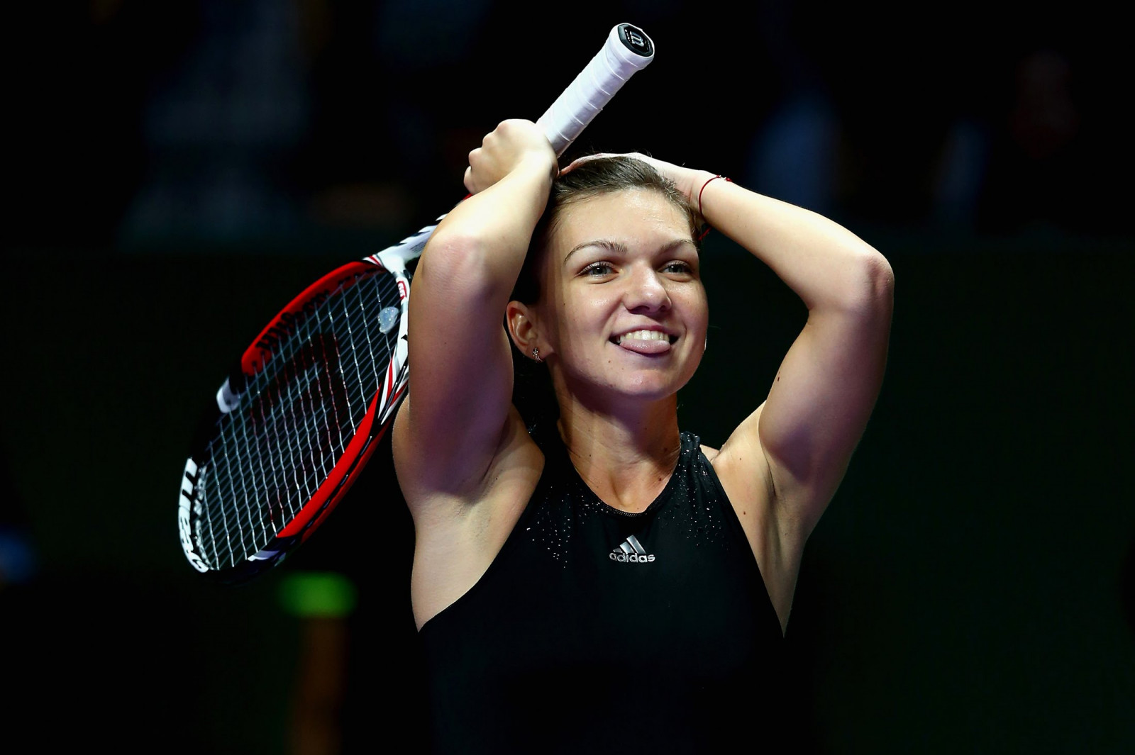 sportovní, tenis, Simona Halepová, gymnasta, sportovec, tenista, individuální sporty, basketbal se pohybuje