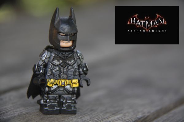 Batman,knight,minifig,custom,arkham