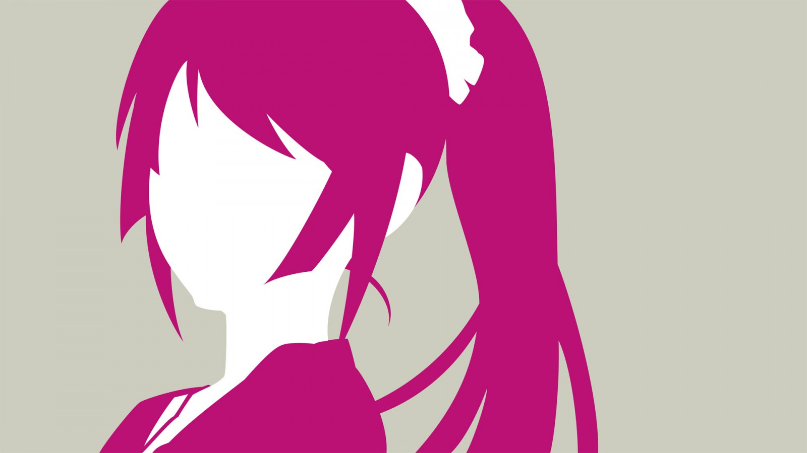 Illüstrasyon, Monogatari Serisi, Anime, at, karikatür, Senjougahara Hitagi, pembe, Macenta, el, yazı tipi, Mangaka, At, memeli gibi