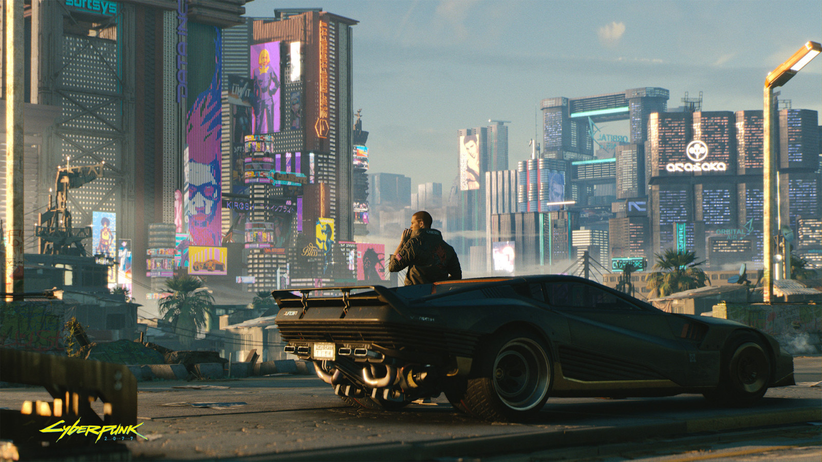 cyberpunk 2077, computerspil, bil