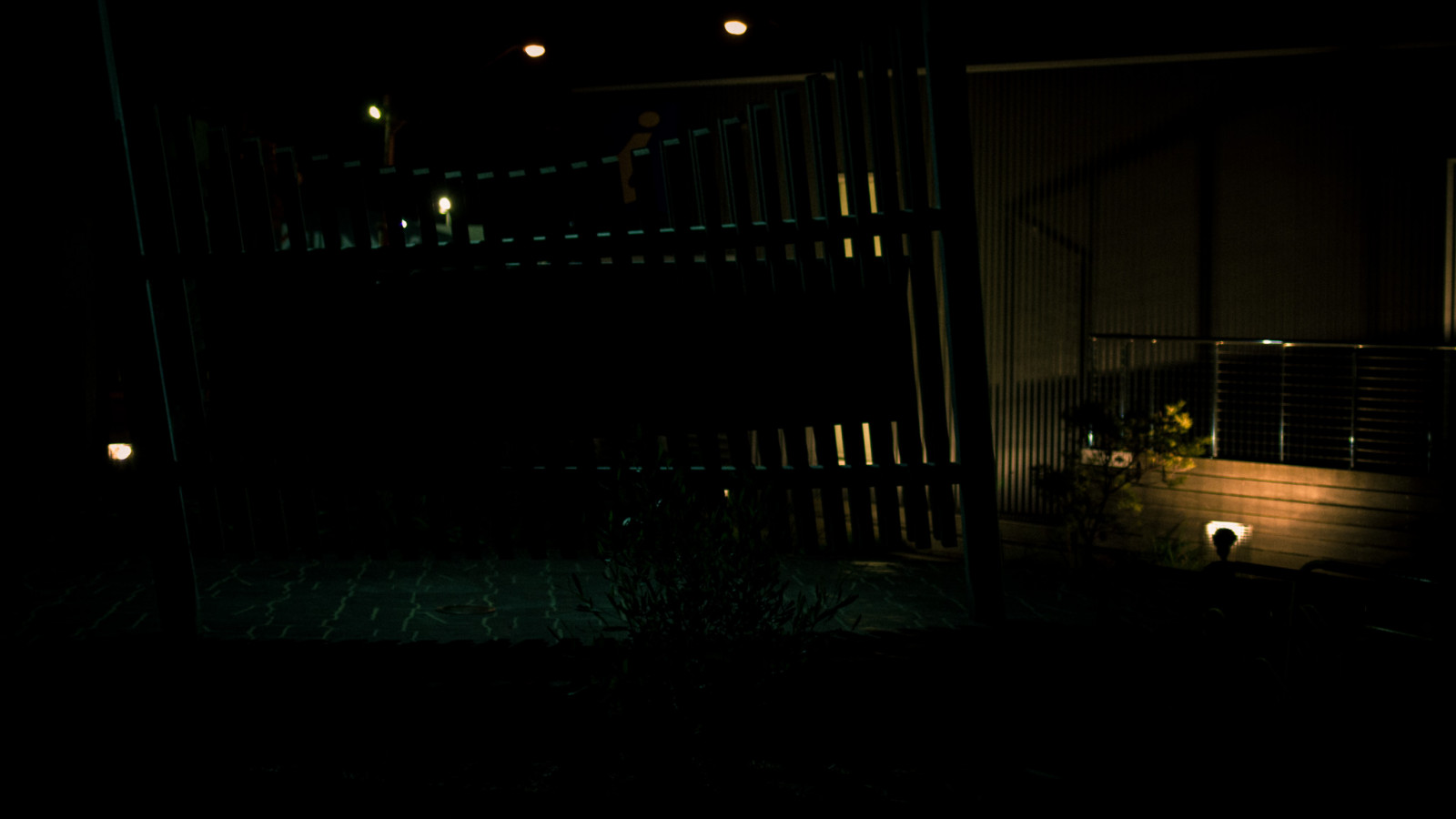 noc, tma, světlo, osvětlení, elektřina, půlnoc, svítidlo