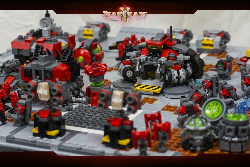 SC,LEGO,StarCraft,viscol,Sc2,Terran