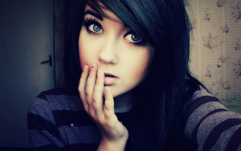 tvář, ženy, model, portrét, fotografování, Černá tvář, ženy, model, portrét, fotografování, Černá