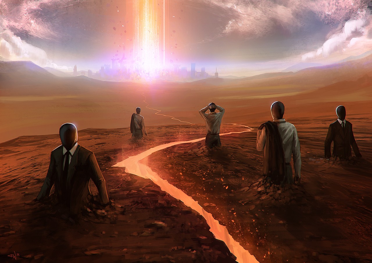 sollys, landskab, Digital kunst, bybilledet, sand, himmel, solopgang, ørken, horisont, atmosfære, skærmbillede, computer tapet, geologisk fænomen, Lipariske landskabsform, økoregion, eventyrer