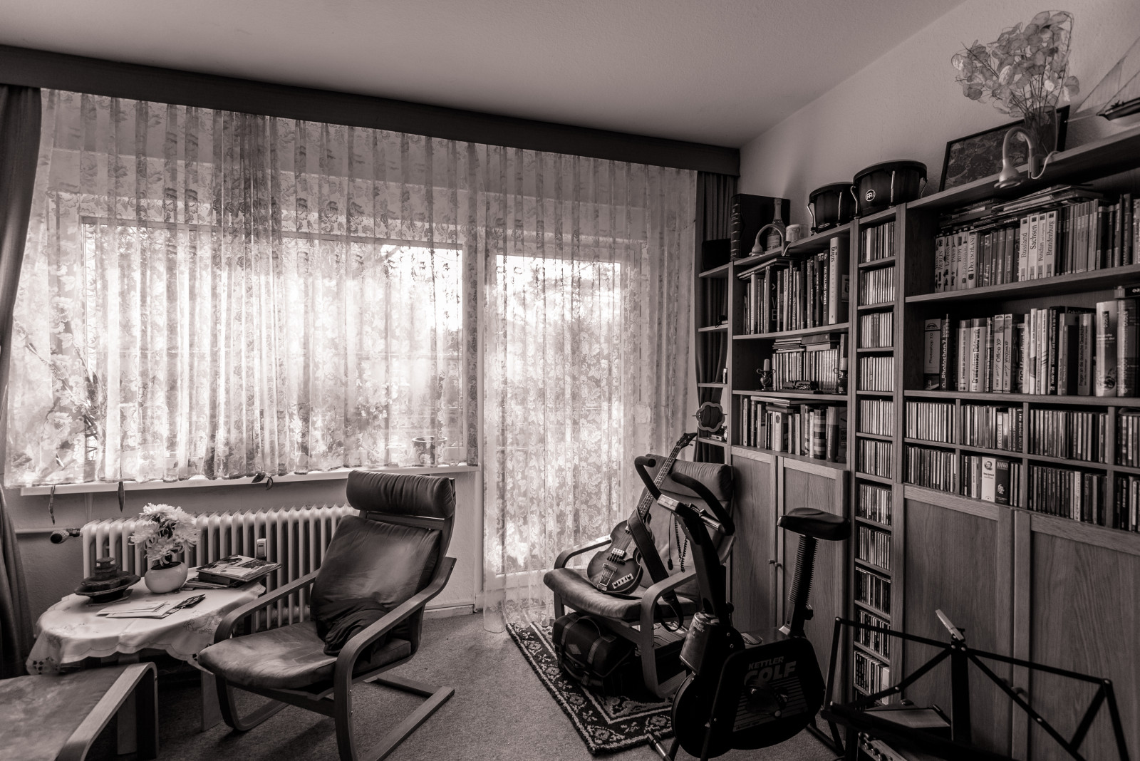 Masaüstü siyah ve beyaz, Oda, iç dizayn, Fotoğraf, mimari, Tek renkli