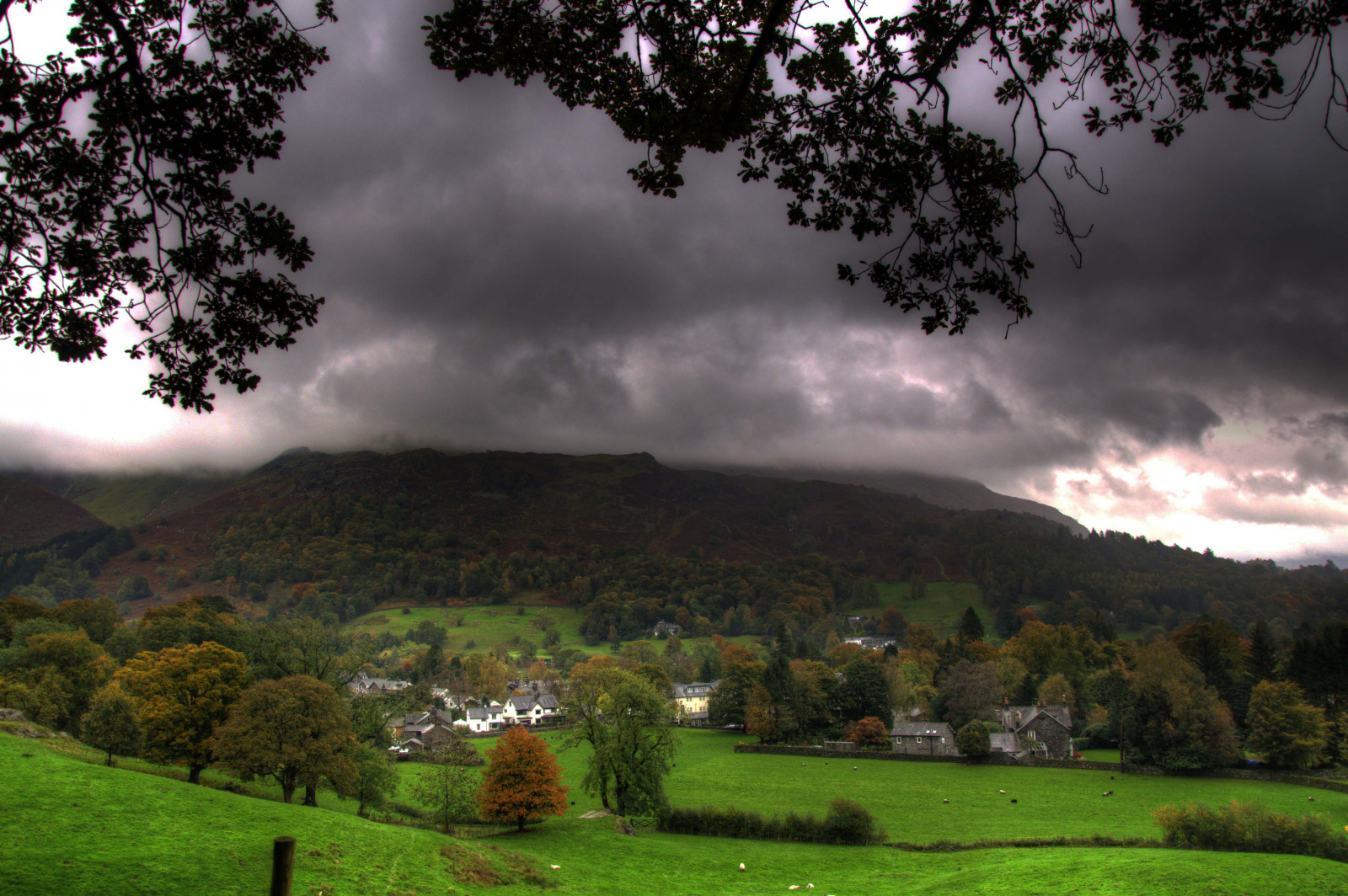 Wallpaper England, sky, weather, clouds, scenery, Europe, day, view
